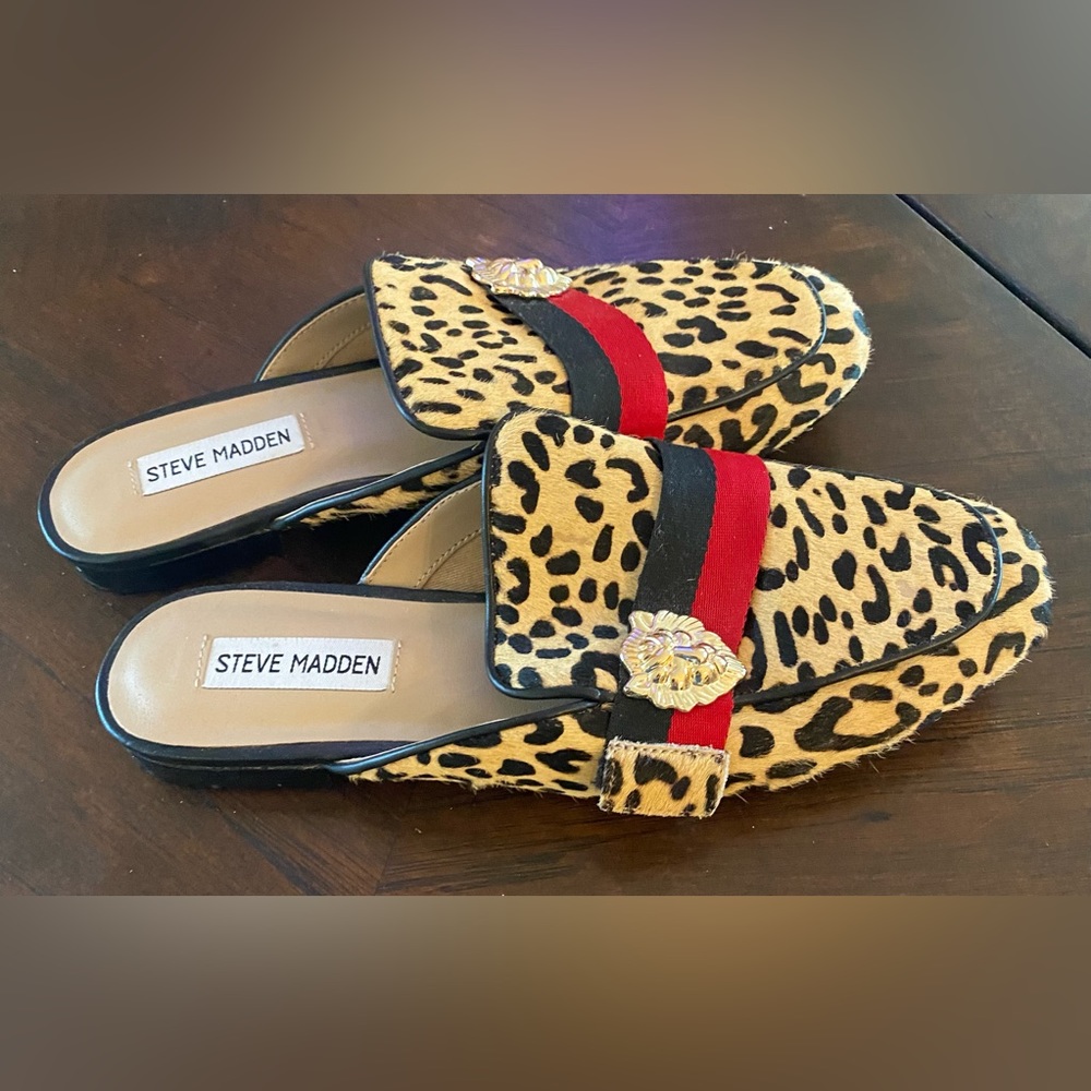 Cute Steve Madden shoes.  Runs small